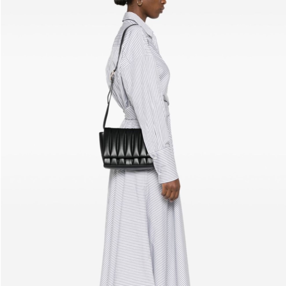 Themoirè Feronia Matelassé-Effect Crossbody Bag